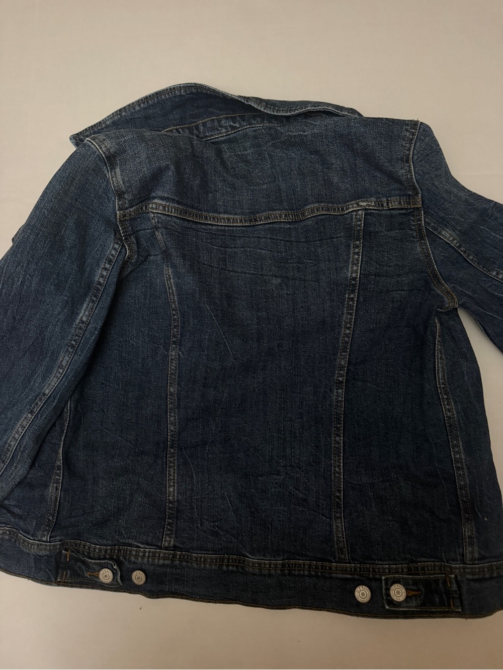 Old Navy Dark Blue Women’s Denim Jacket - Picture 2 of 5